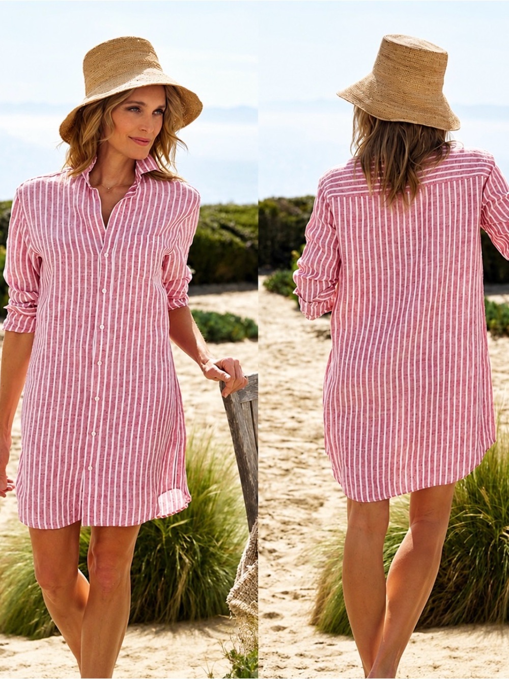 Frank & Eileen Mary Linen Dress